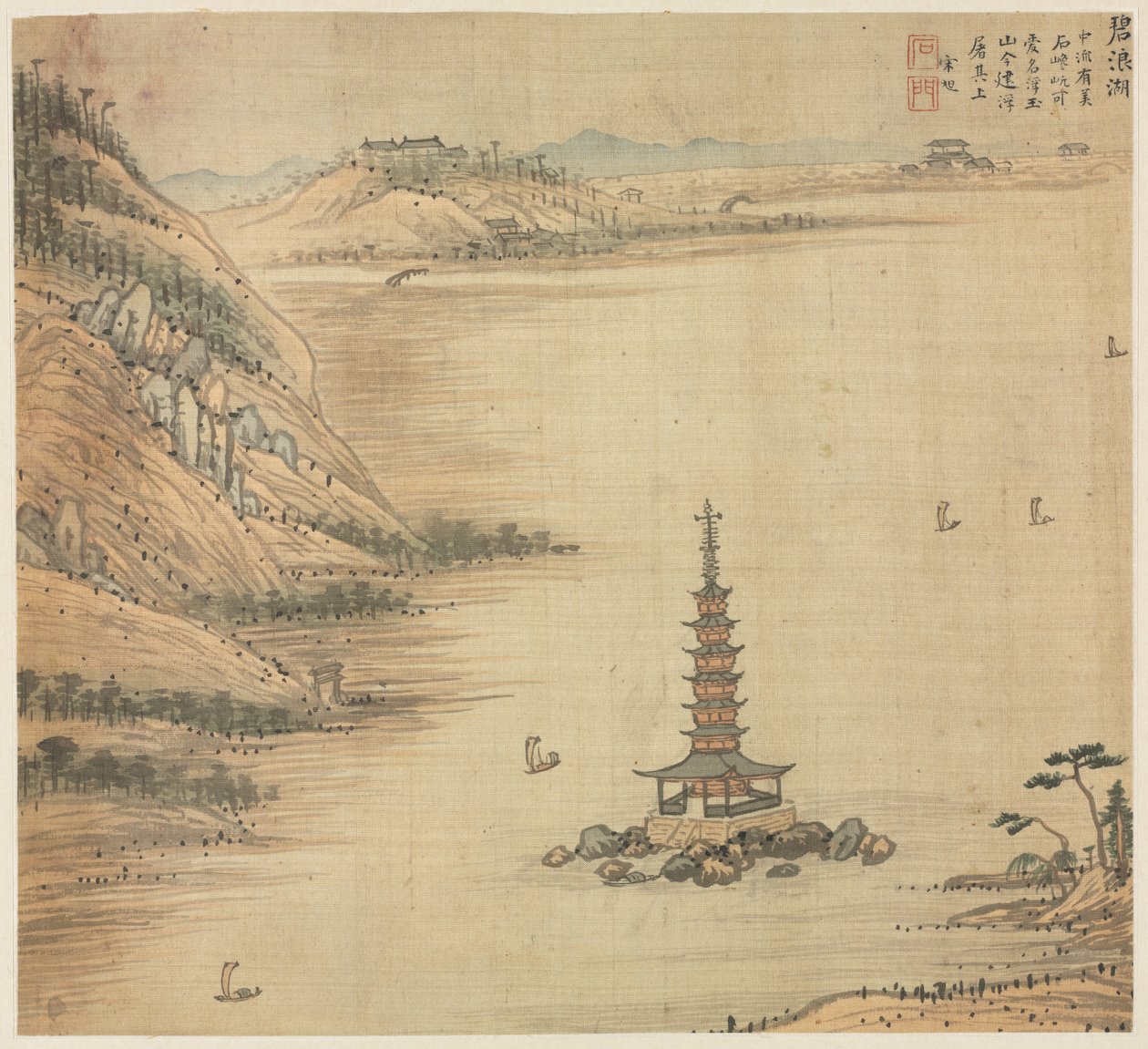 Jak Jezioro, 1500s. autorstwa Song Xu