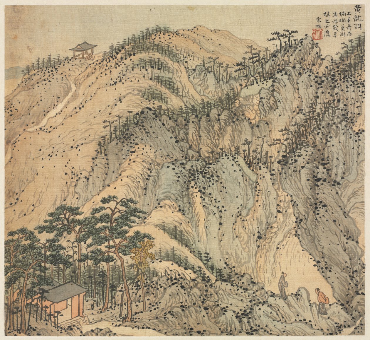 Jaskinia Huanglong Jaskinia Żółtego Smoka, 1500s. autorstwa Song Xu