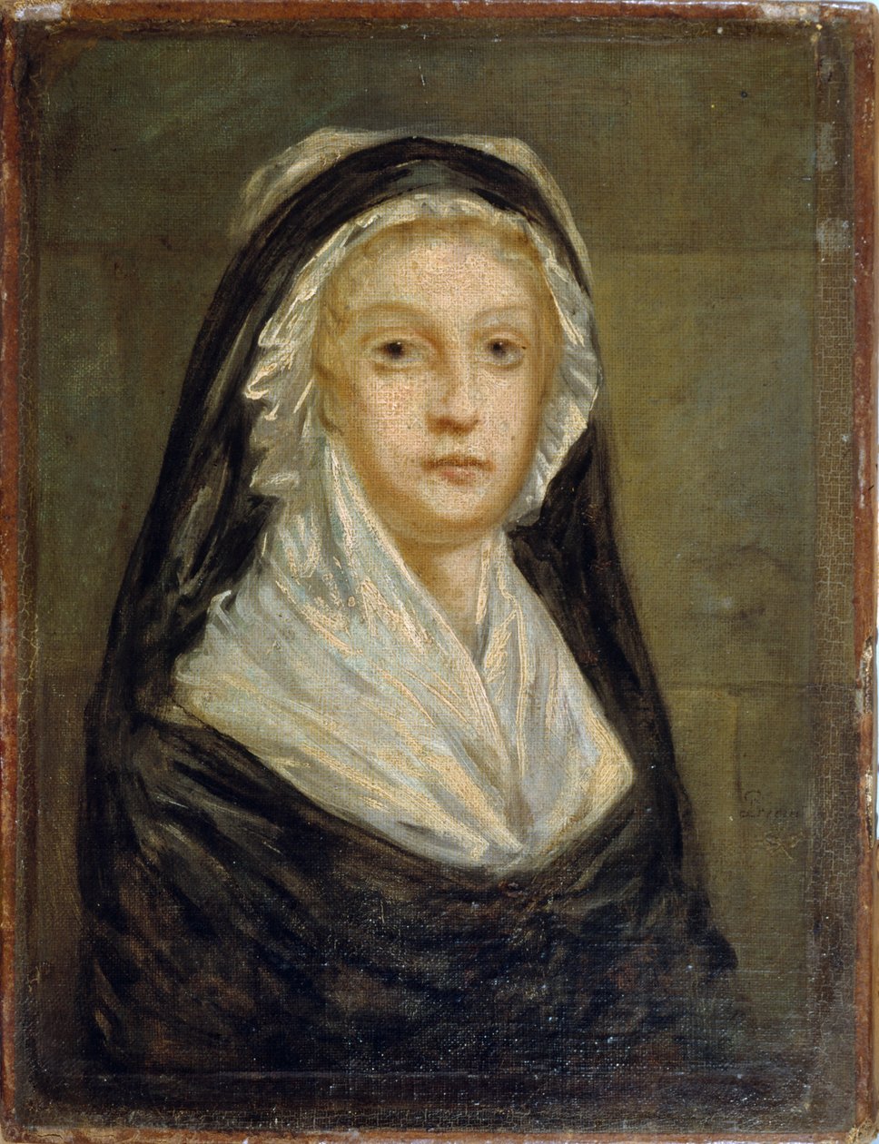 Maria Antonina w Conciergerie, 1793. autorstwa Sophie Prieur