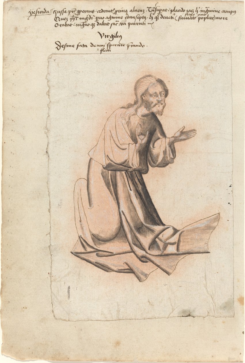 Chrystus klęczący w modlitwie autorstwa South German 15th Century