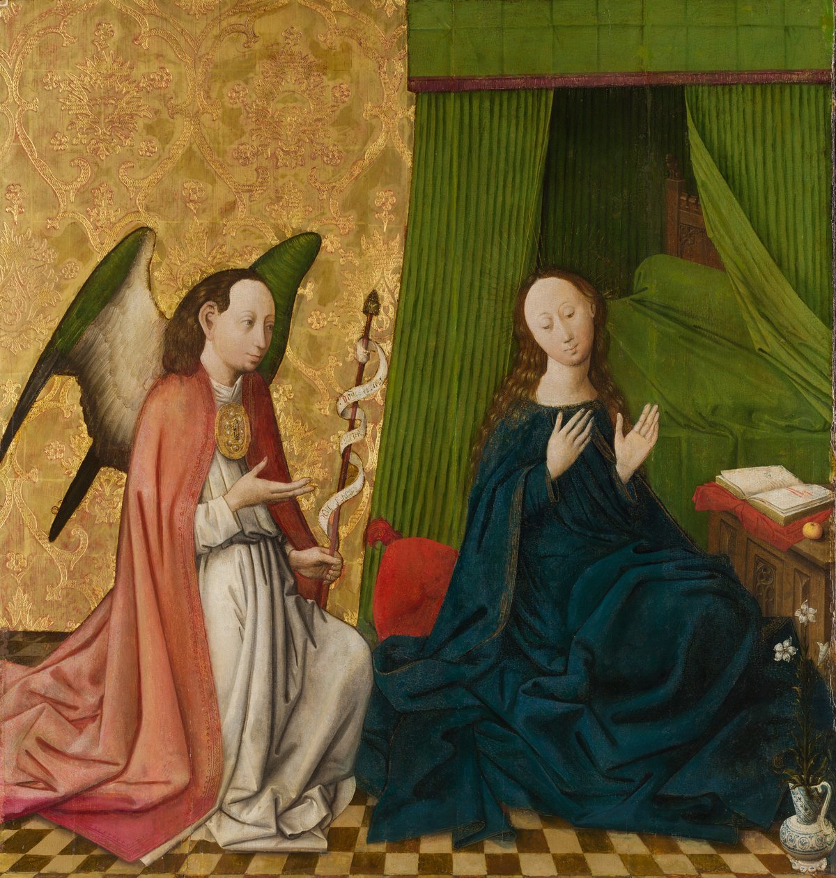 Zwiastowanie. autorstwa South Netherlandish Painter