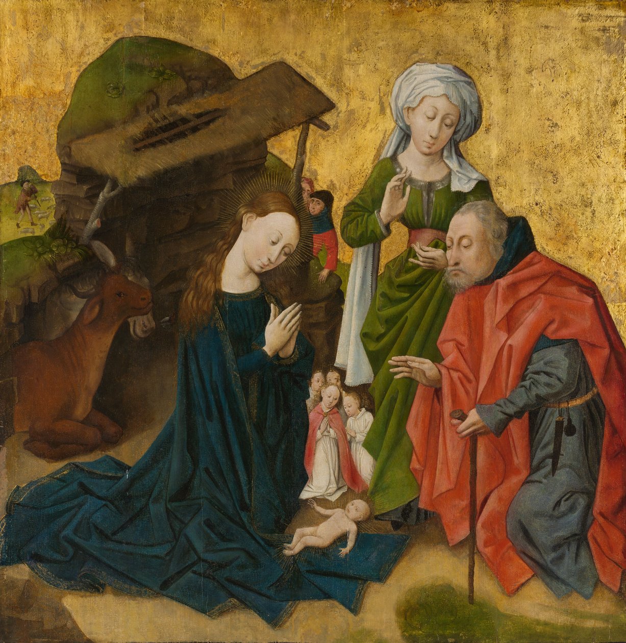 Narodzenie Chrystusa. autorstwa South Netherlandish Painter