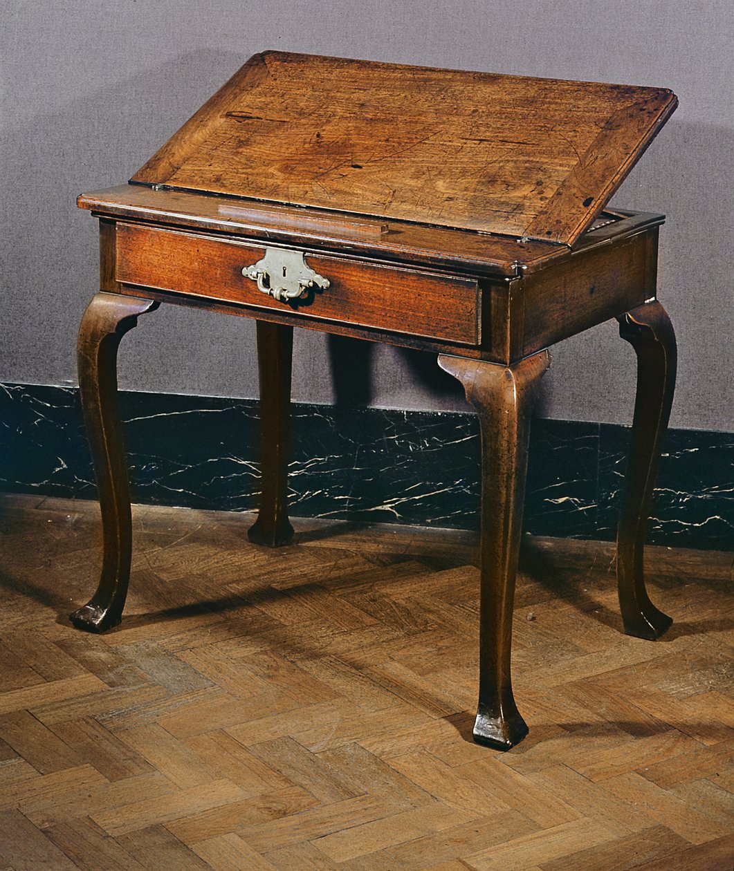 Stół architektów, ok. 1730 (mahoń) autorstwa Spanish School
