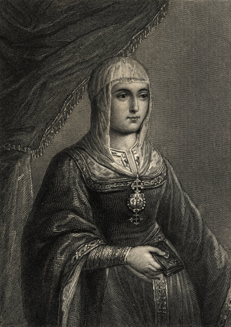 Izabela Katolicka (1451-1504) autorstwa Spanish School