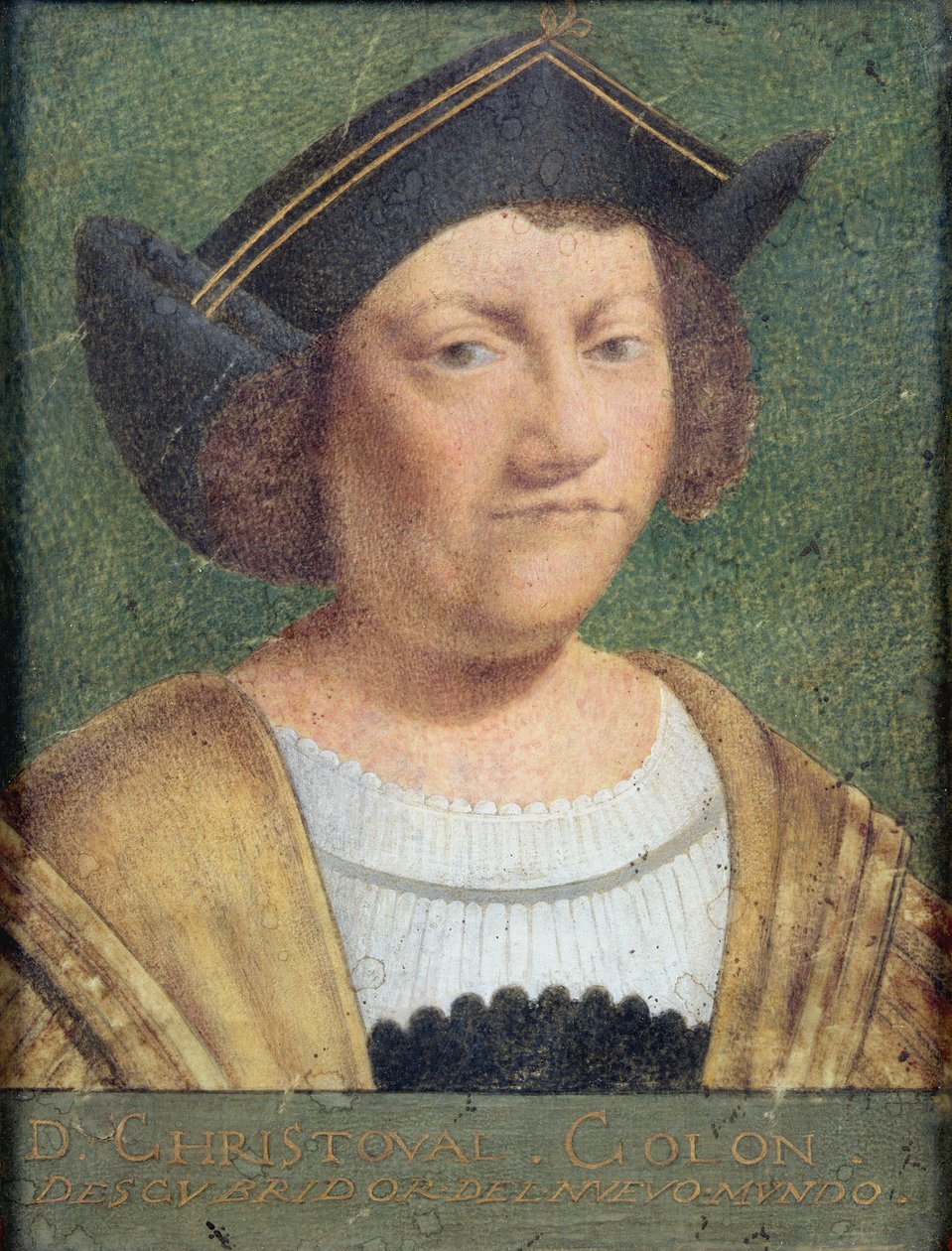 Portret Krzysztofa Kolumba (1451-1506) (welin) autorstwa Spanish School