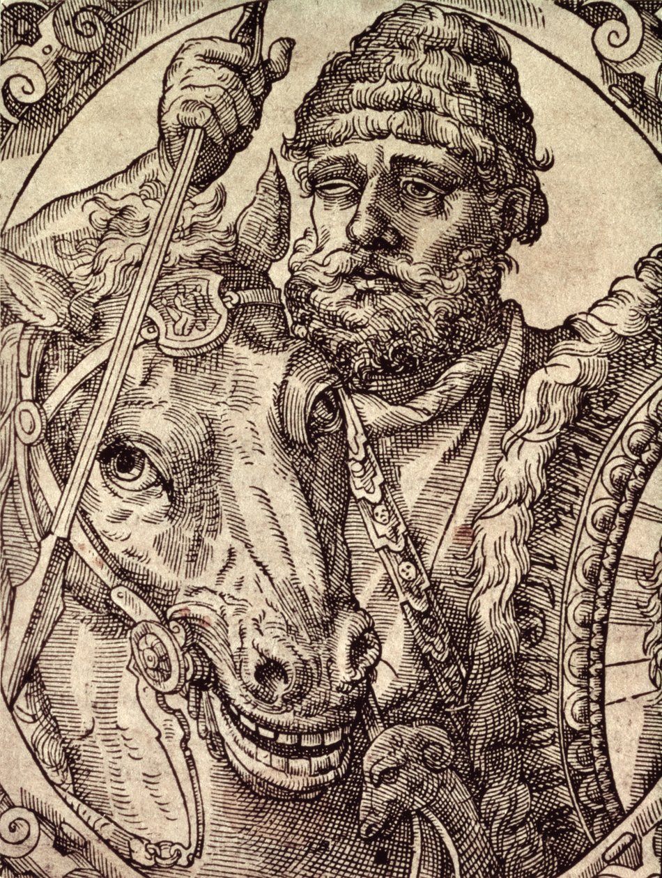 Hannibal (247-c.183 pne) autorstwa Spanish School