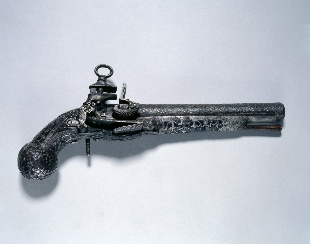 Pistolet Snaphaunce, XVII wiek autorstwa Spanish School