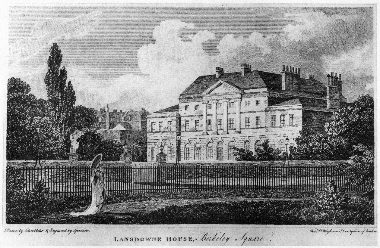 Lansdowne House, Berkeley Square, Londyn, ok. XIX w. 1907. autorstwa Sparrow