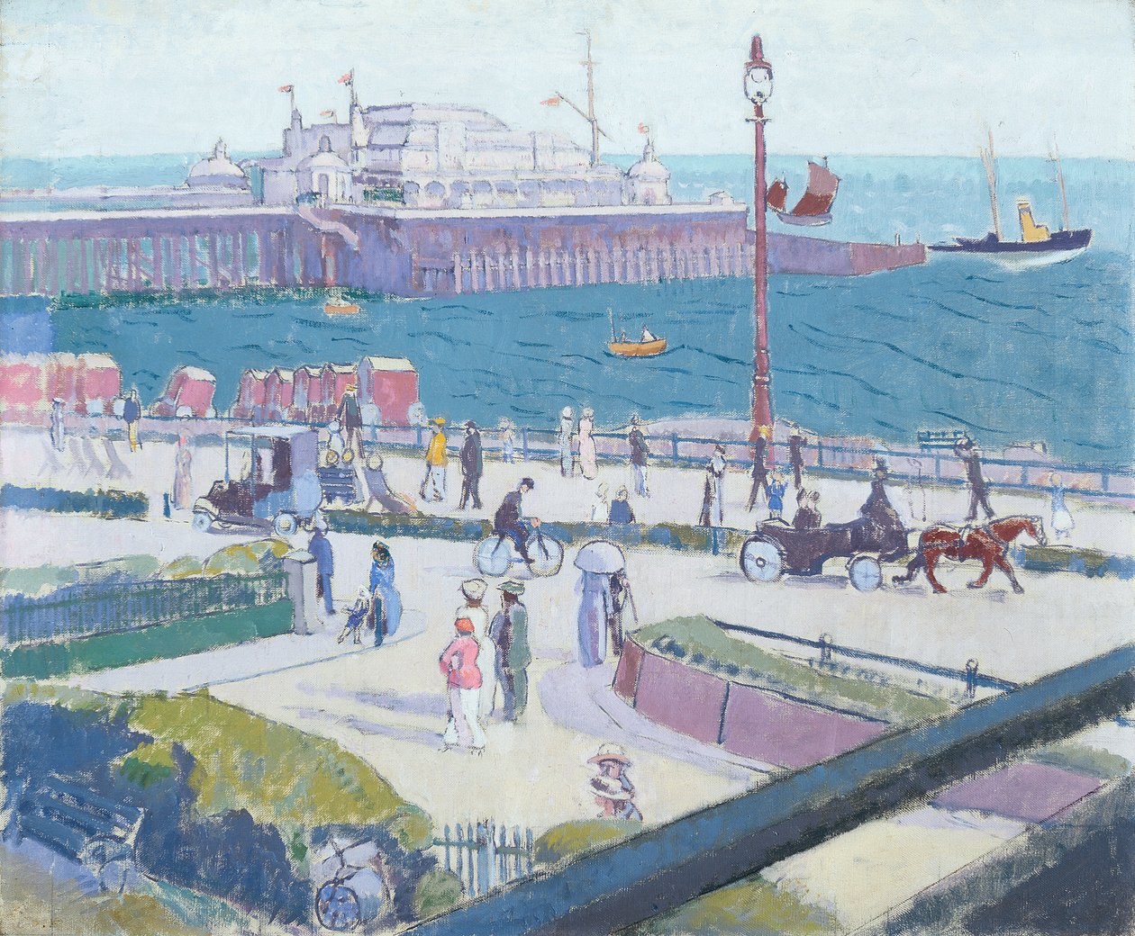 Molo w Brighton, 1913 autorstwa Spencer Frederick Gore