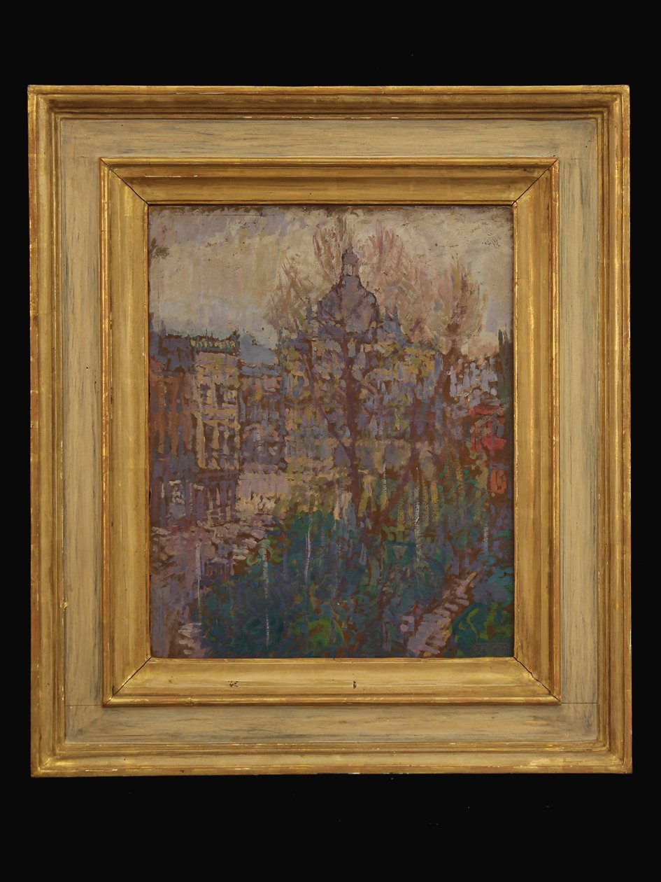 Mornington Crescent, ok.1905 r. autorstwa Spencer Frederick Gore