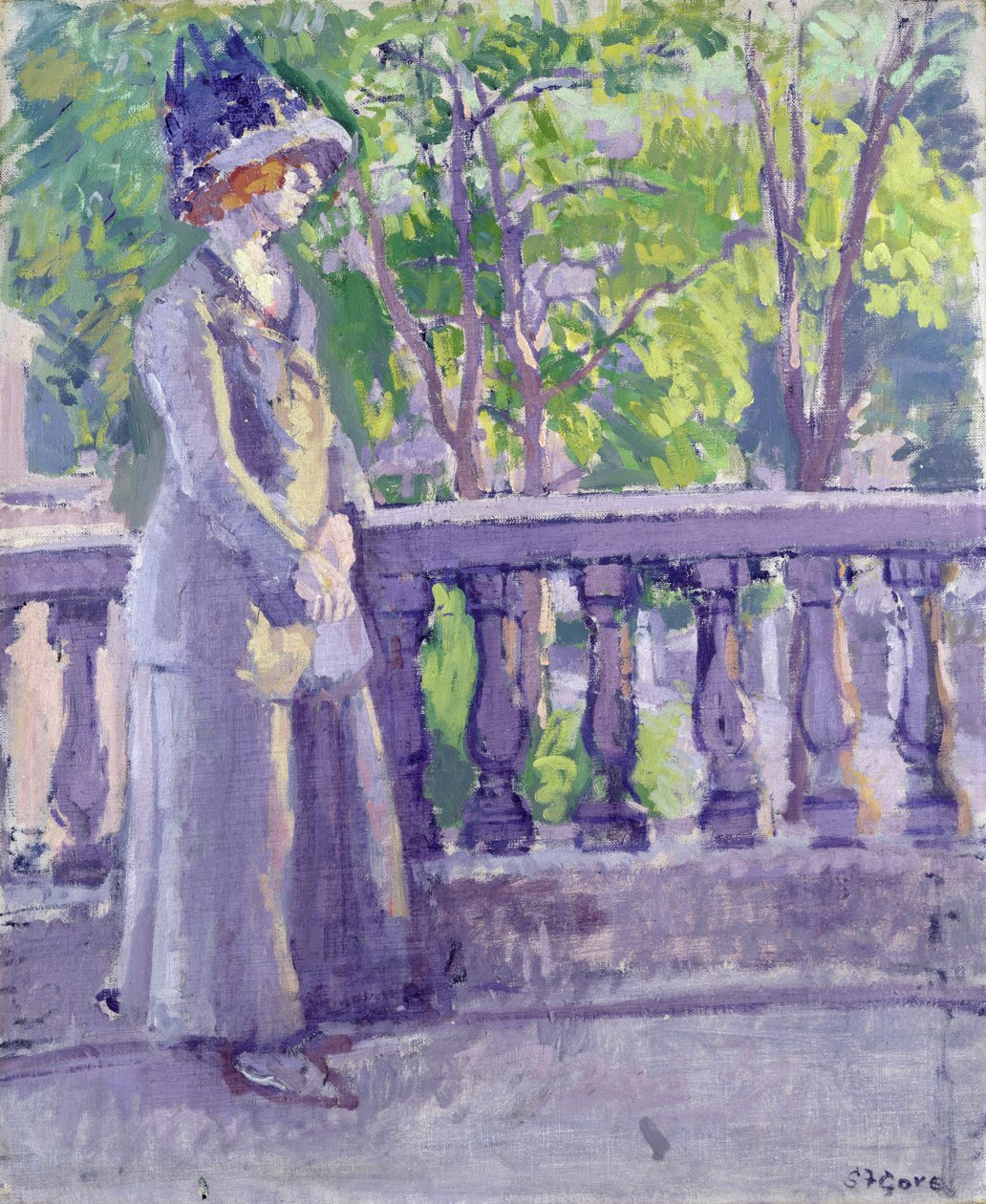 Balkon, Mornington Crescent autorstwa Spencer Frederick Gore