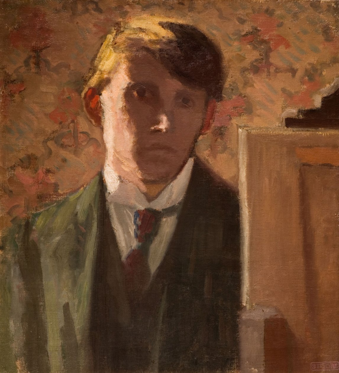 Portret artysty, 1906. autorstwa Spencer Gore