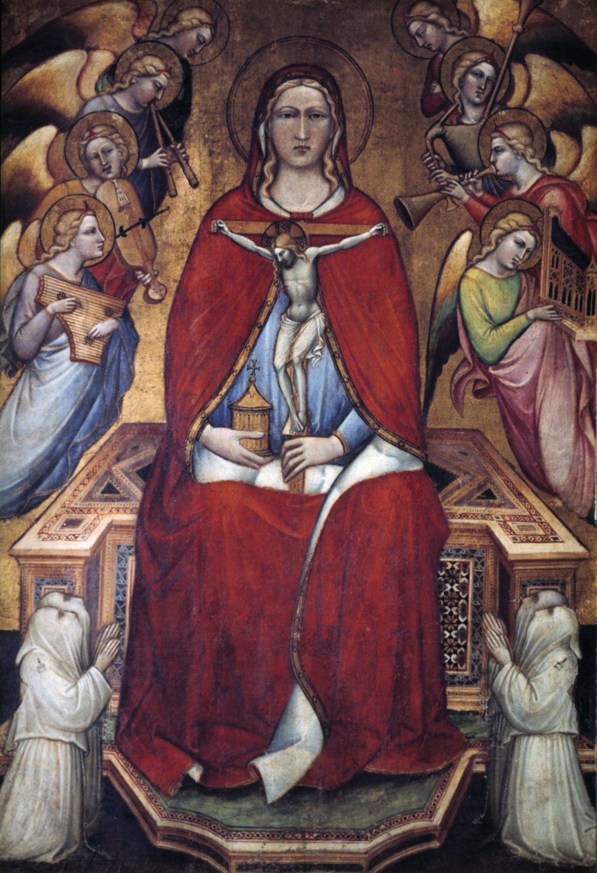 Baner procesyjny, c1395-1400 autorstwa Aretino Luca Spinello or Spinelli