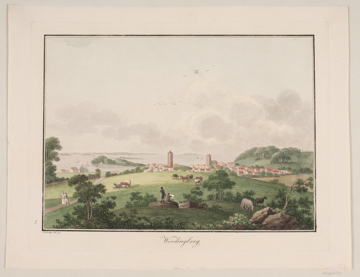 Vordingborg autorstwa Søren L. Lange