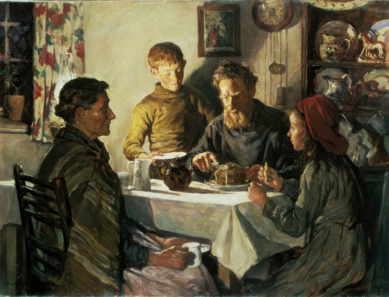 Życie rodzinne. autorstwa Stanhope Forbes