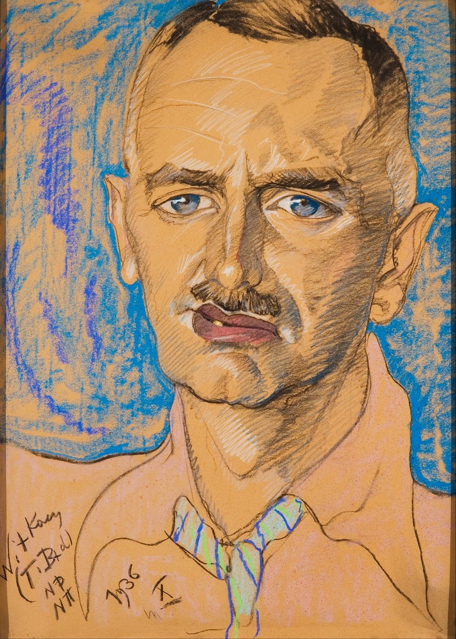Portret Mieczysława Gajewicza autorstwa Stanislaw Ignacy Witkiewicz