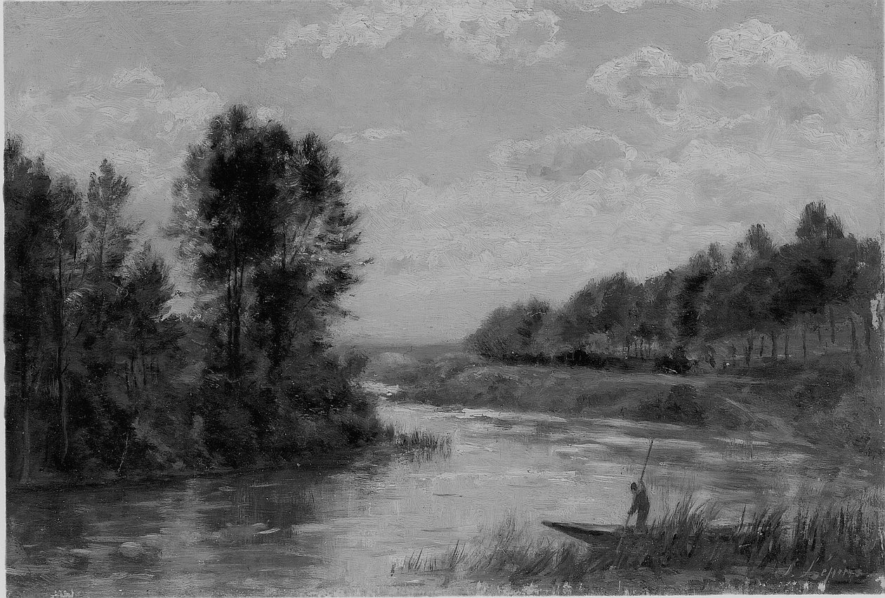 Strumień we Francji autorstwa Stanislas Lepine