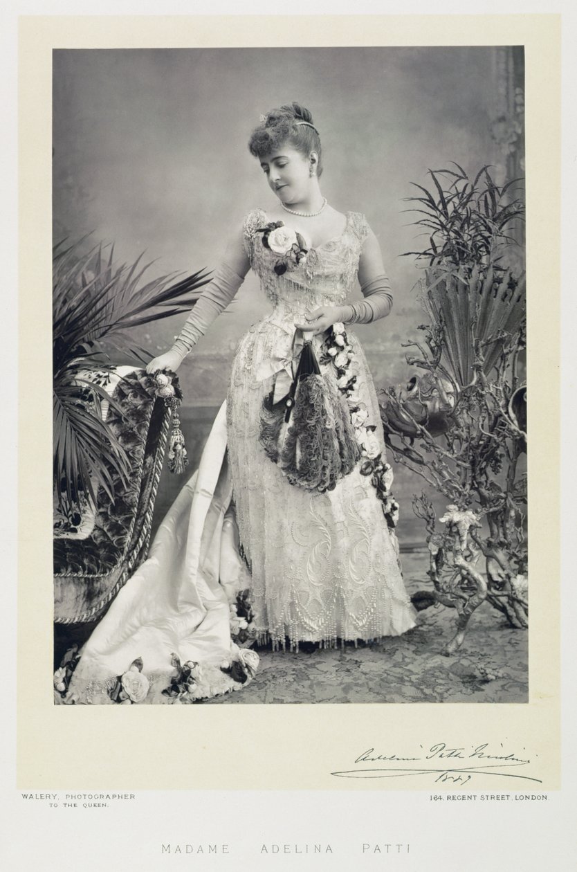 Portret OP tylko menu Adelina (1-5) autorstwa Stanislaus Walery