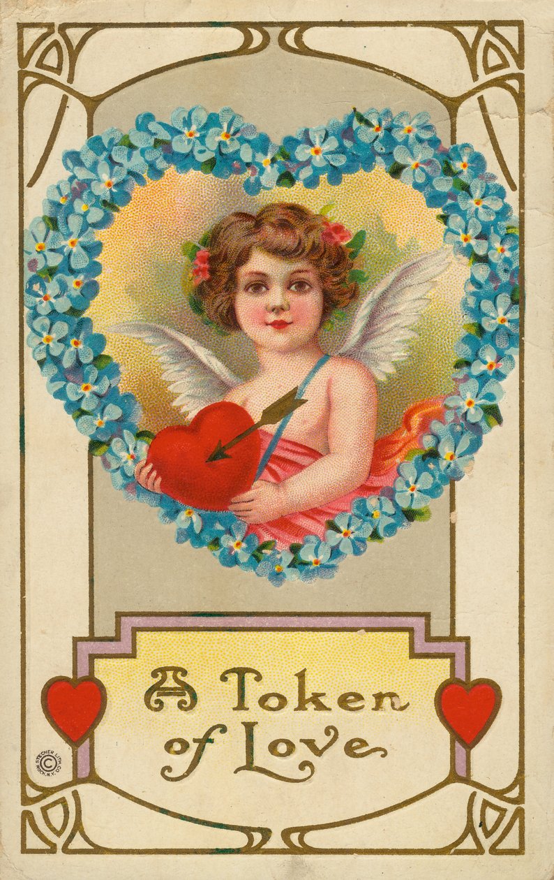 Znak miłości autorstwa Stecher Litho Company
