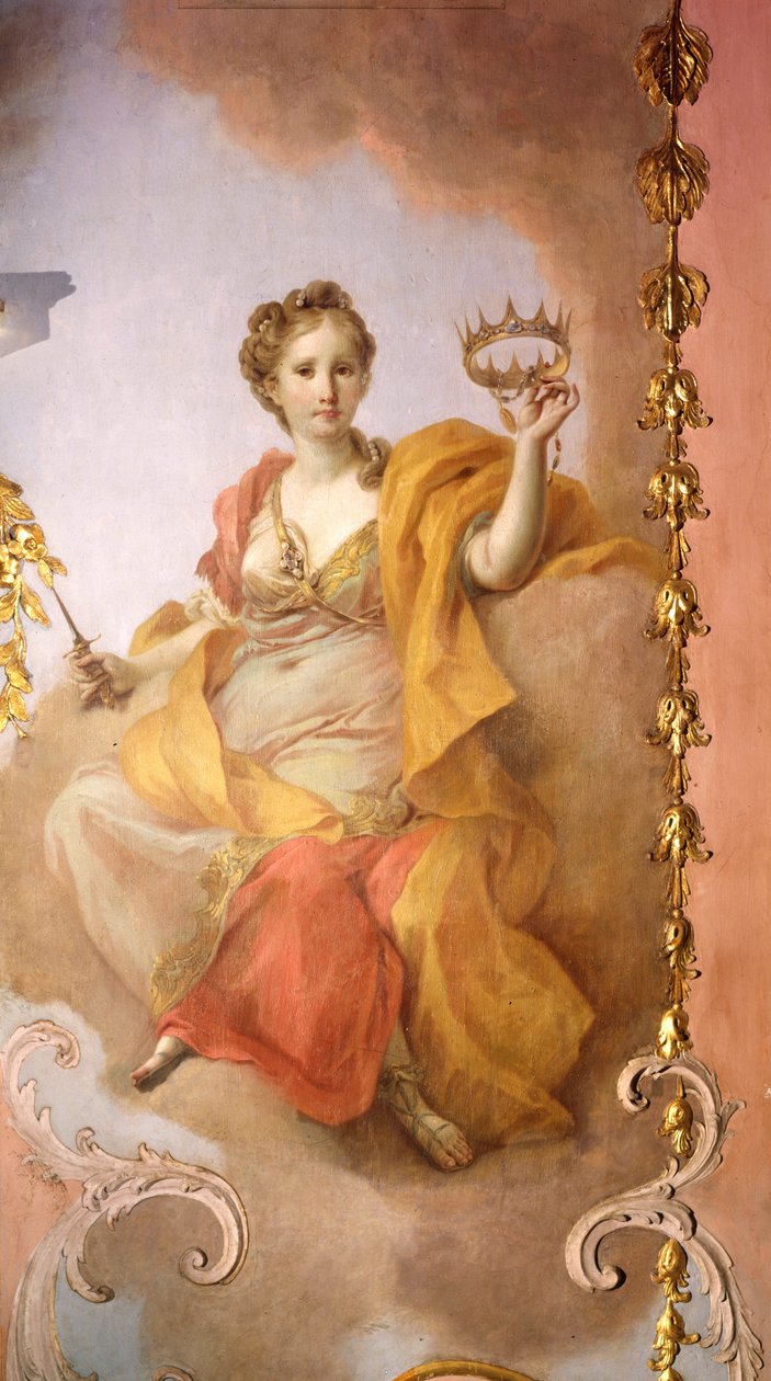 Muse Erato, początek lat 70. XVIII wieku. autorstwa Stefano Torelli