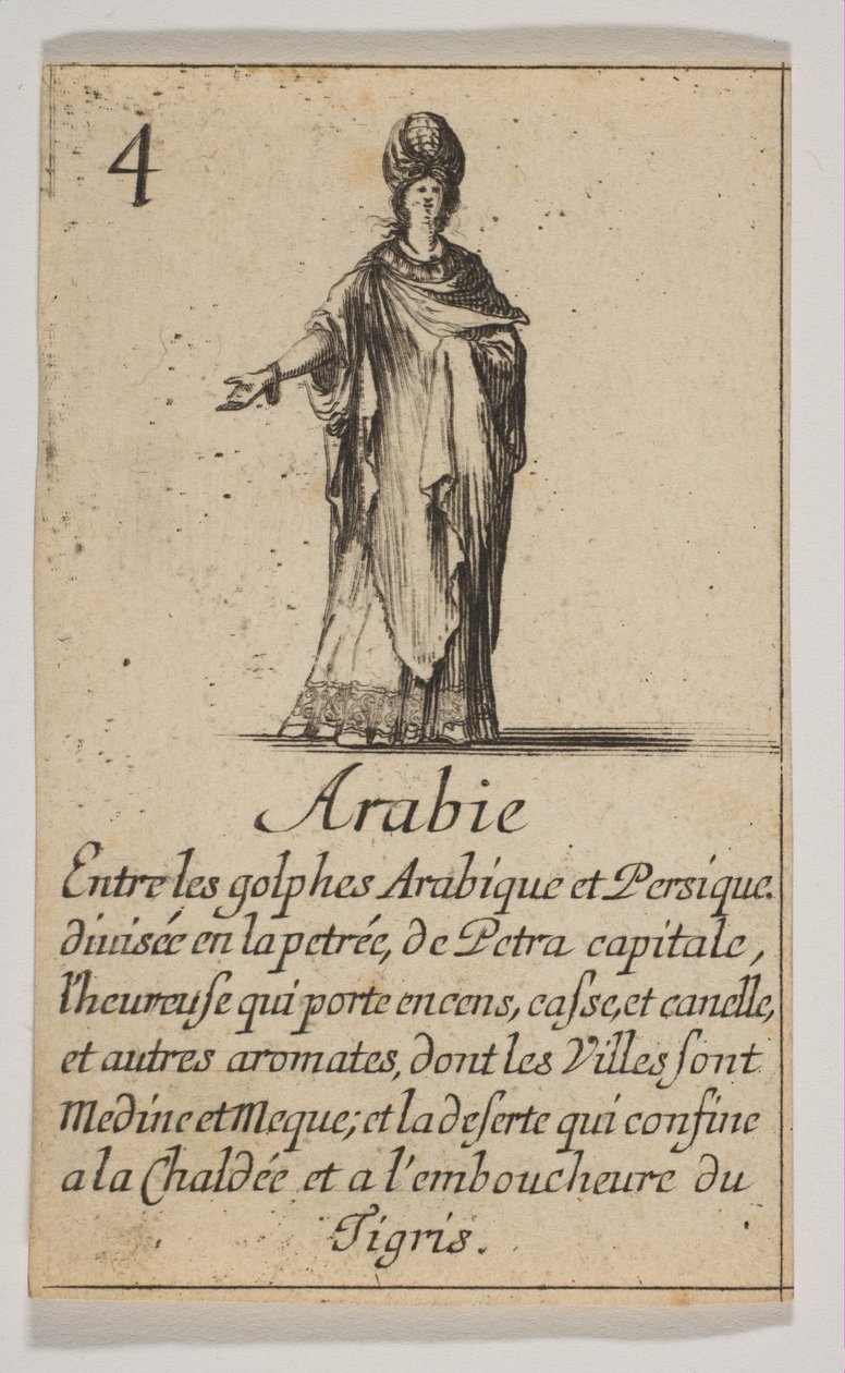 Arabia, 1644. autorstwa Stefano della Bella
