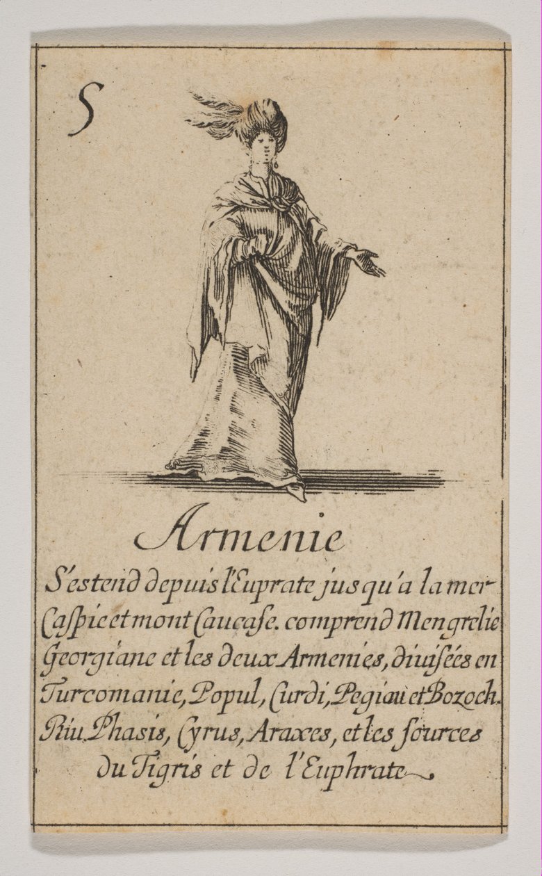 Armenia, 1644. autorstwa Stefano della Bella
