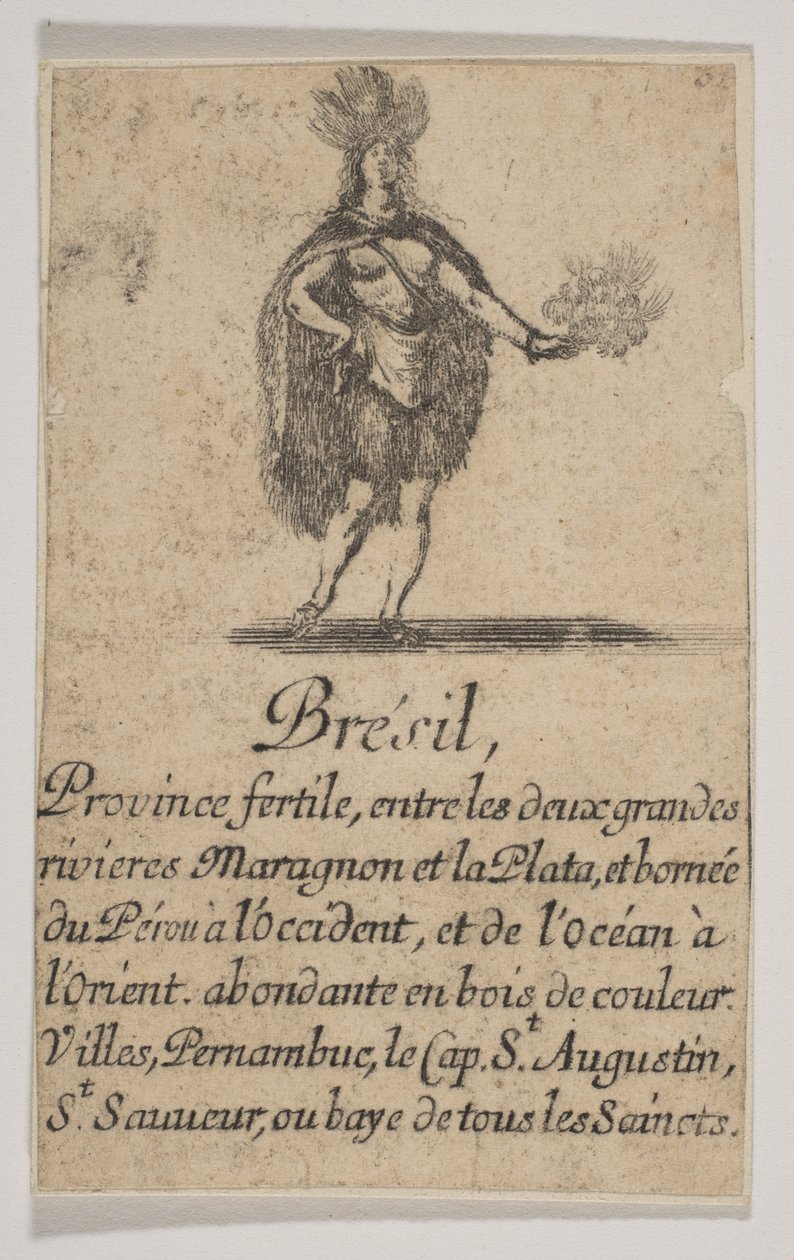 Brazylia, 1644. autorstwa Stefano della Bella