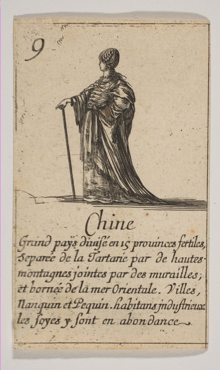 Chiny, 1644. autorstwa Stefano della Bella
