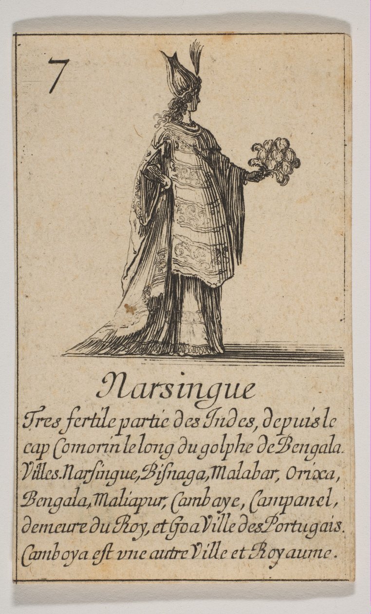 Narsinge, 1644. autorstwa Stefano della Bella