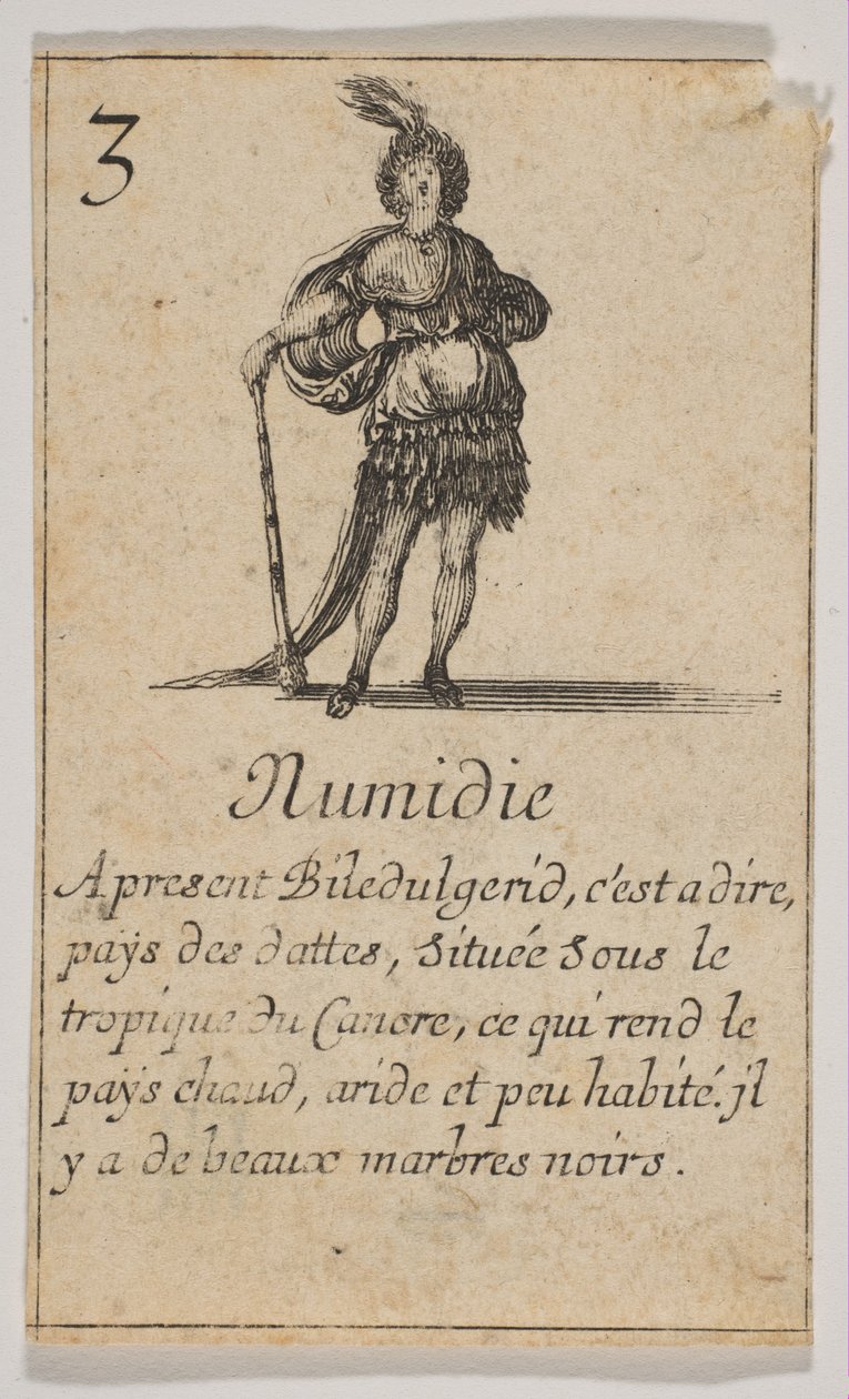 Numidia, 1644. autorstwa Stefano della Bella