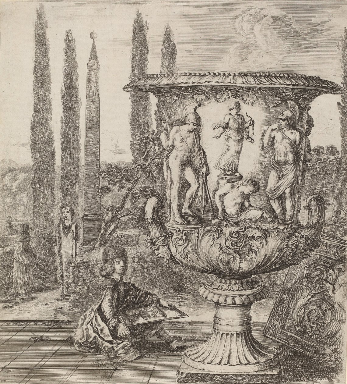 Waza Medyceuszy, 1656. autorstwa Stefano della Bella