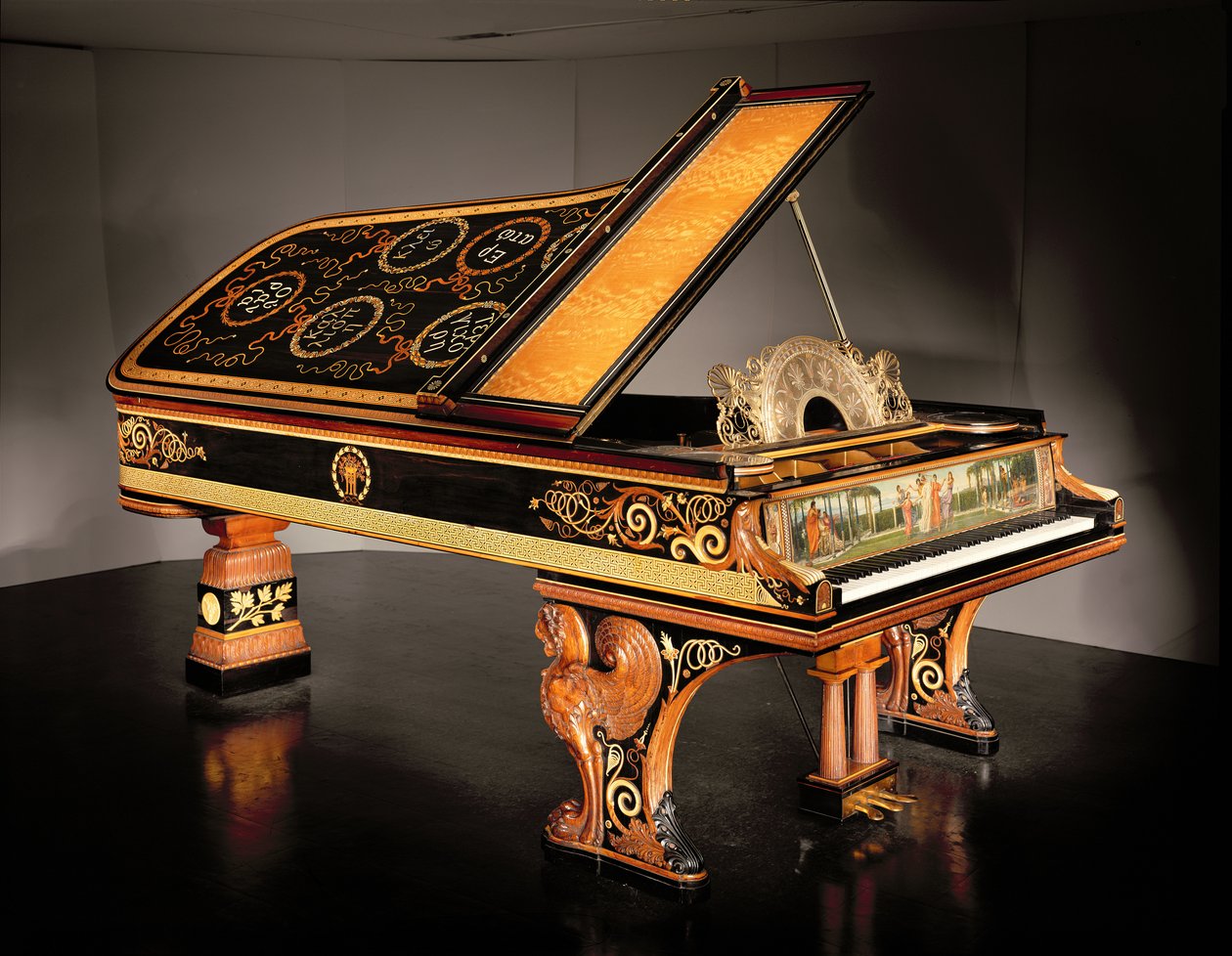 Model D Pianoforte, nr 54538 autorstwa Steinway and Sons