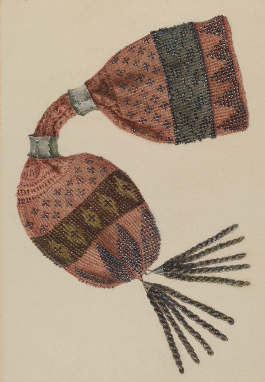 Torebka z paciorkami, ok. 1940. autorstwa Stella Mosher