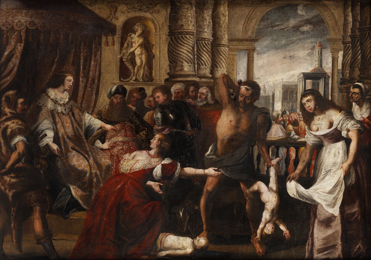Wyrok Salomona autorstwa Stephan Kessler