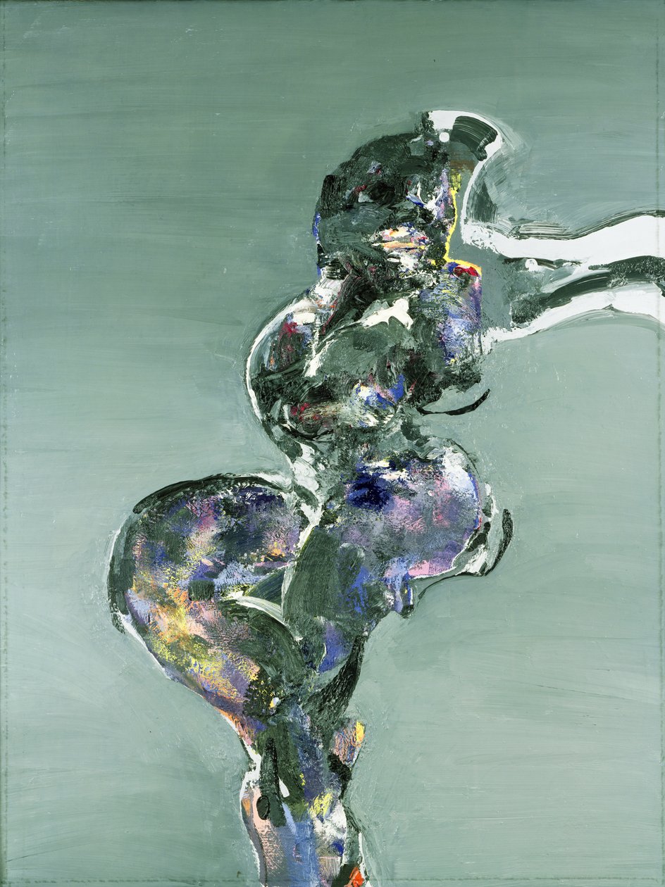 Siedzący akt, 1979 autorstwa Stephen Finer