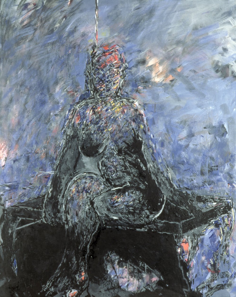 Kobieta na bankiecie, 1984 autorstwa Stephen Finer