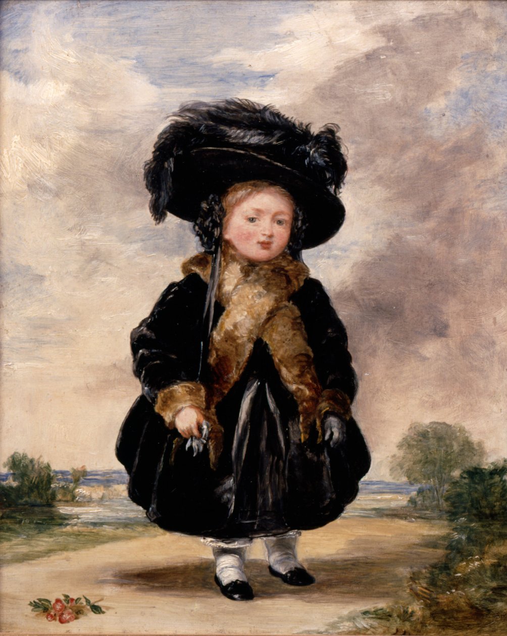 Księżniczka Wiktoria w wieku 4 lat autorstwa Stephan Poyntz Denning
