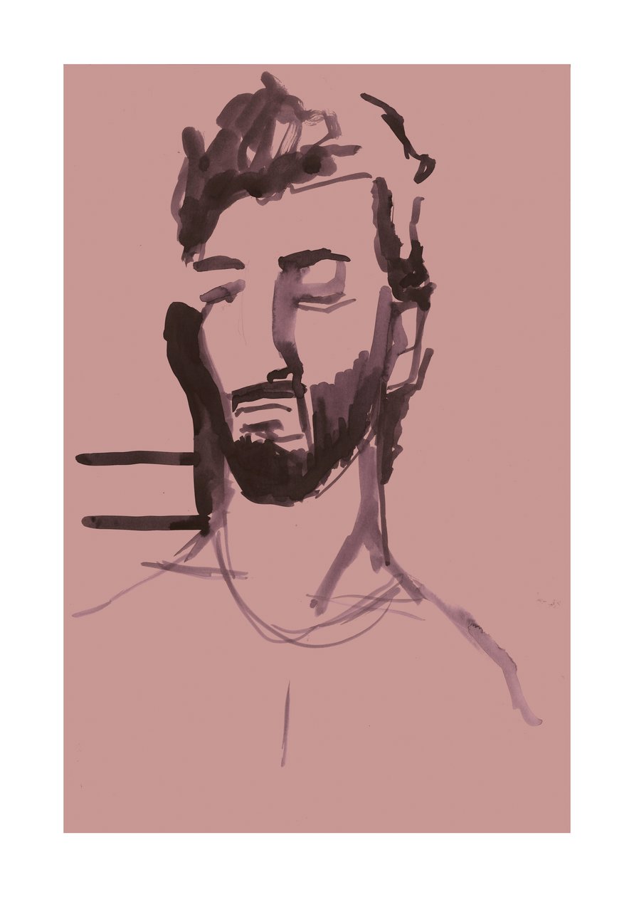 Ahmad (róża), 2023 (cyfrowy) autorstwa Stephen Dow
