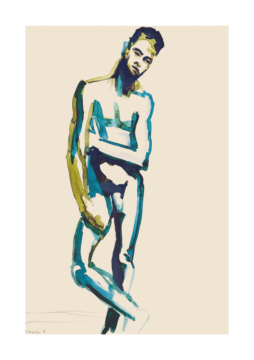 Claudio (gliniany), 2023 (cyfrowy) autorstwa Stephen Dow