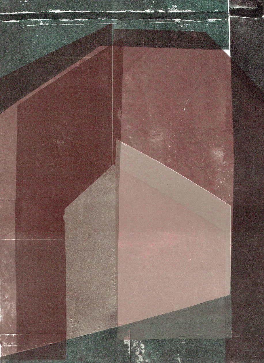 Oblique Left VII, 2020, cyfrowy autorstwa Stephen Dow