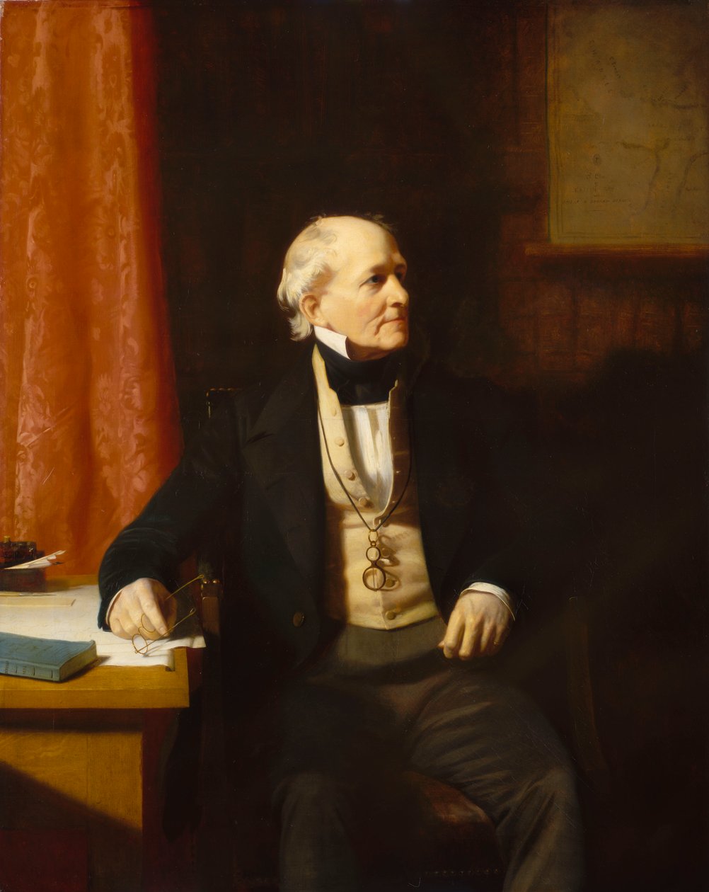 Kontradmirał Sir Francis Beaufort (1774-1857) autorstwa Stephen Pearce