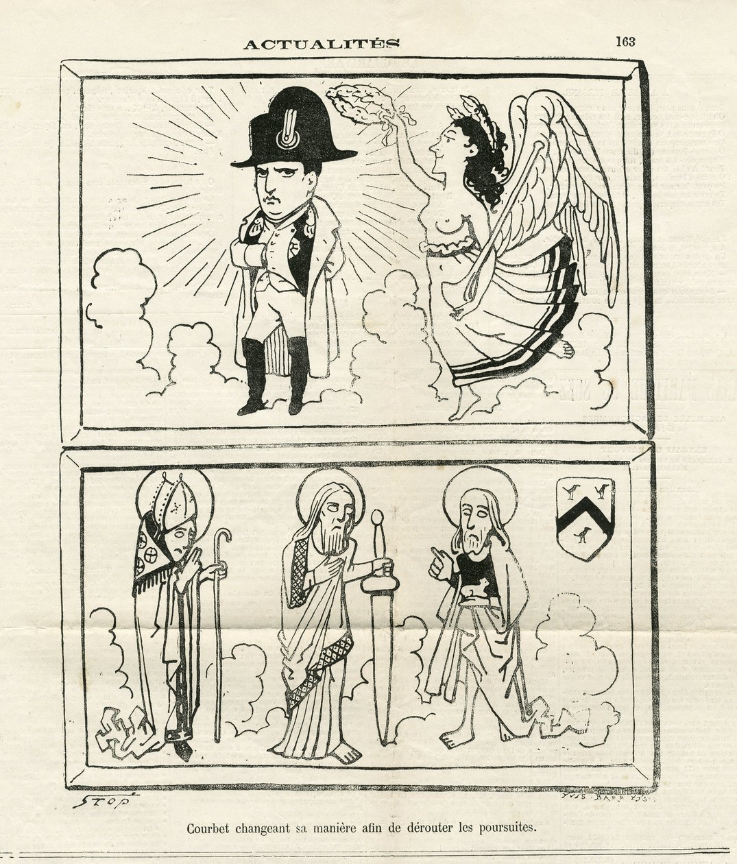 Ilustracja z "Charivari autorstwa Stop (1825 99)