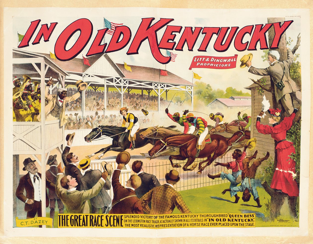 W Starym Kentucky, 1909 autorstwa Strobridge Lithographing Company