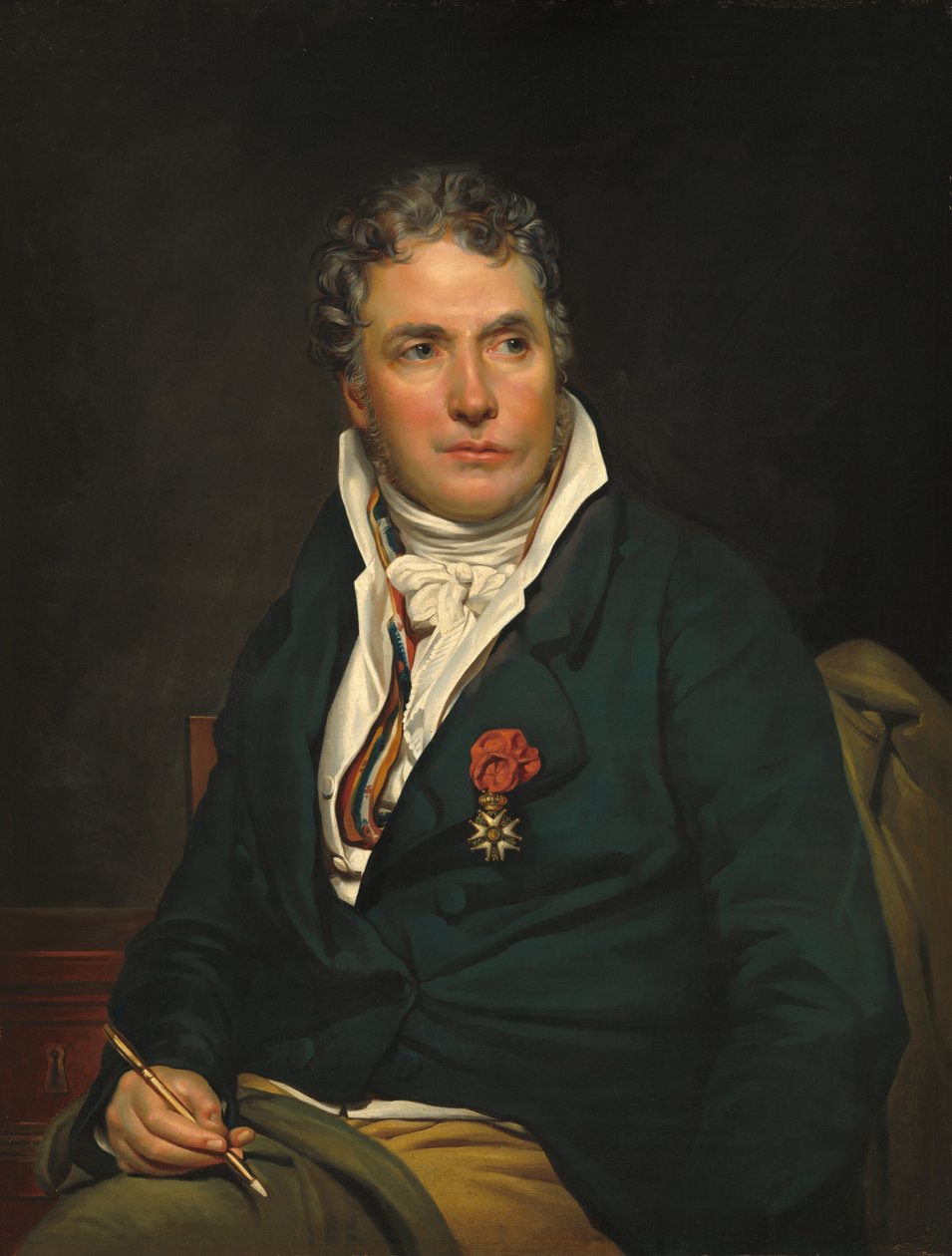 Jacques-Louis David, c. 18131815. autorstwa Studio of Georges Rouget