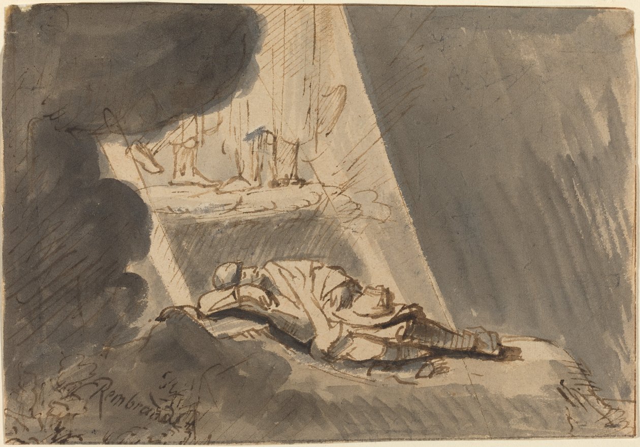 Sen Jakuba autorstwa Style of Rembrandt van Rijn