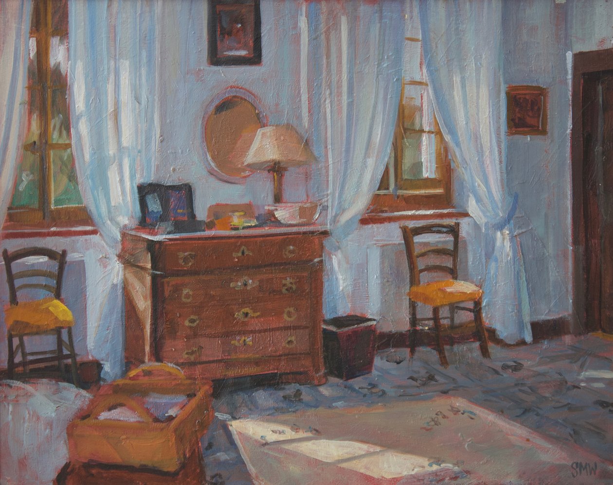 Sypialnia francuska, 2005 autorstwa Sue Wales