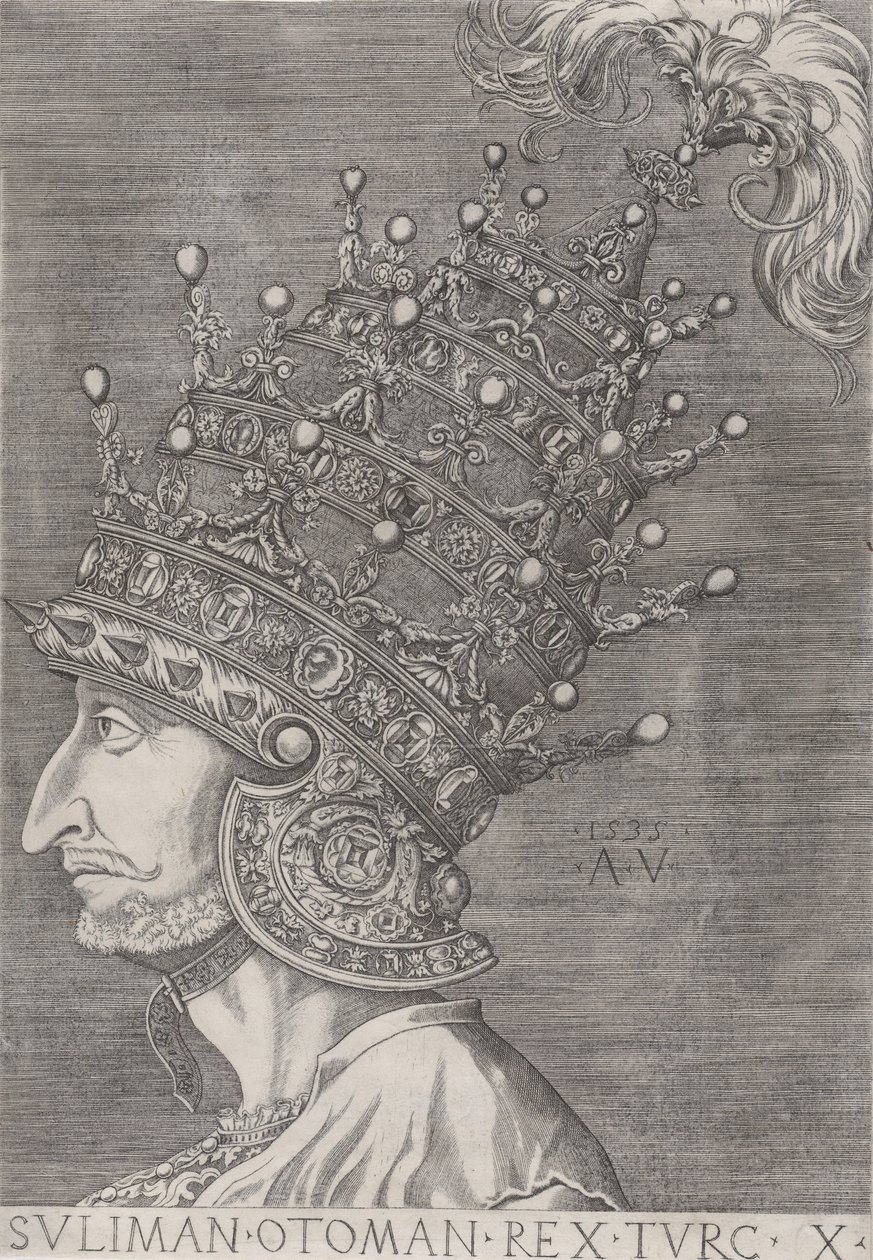 Sulejmana II, 1535., autorstwa Suleiman II