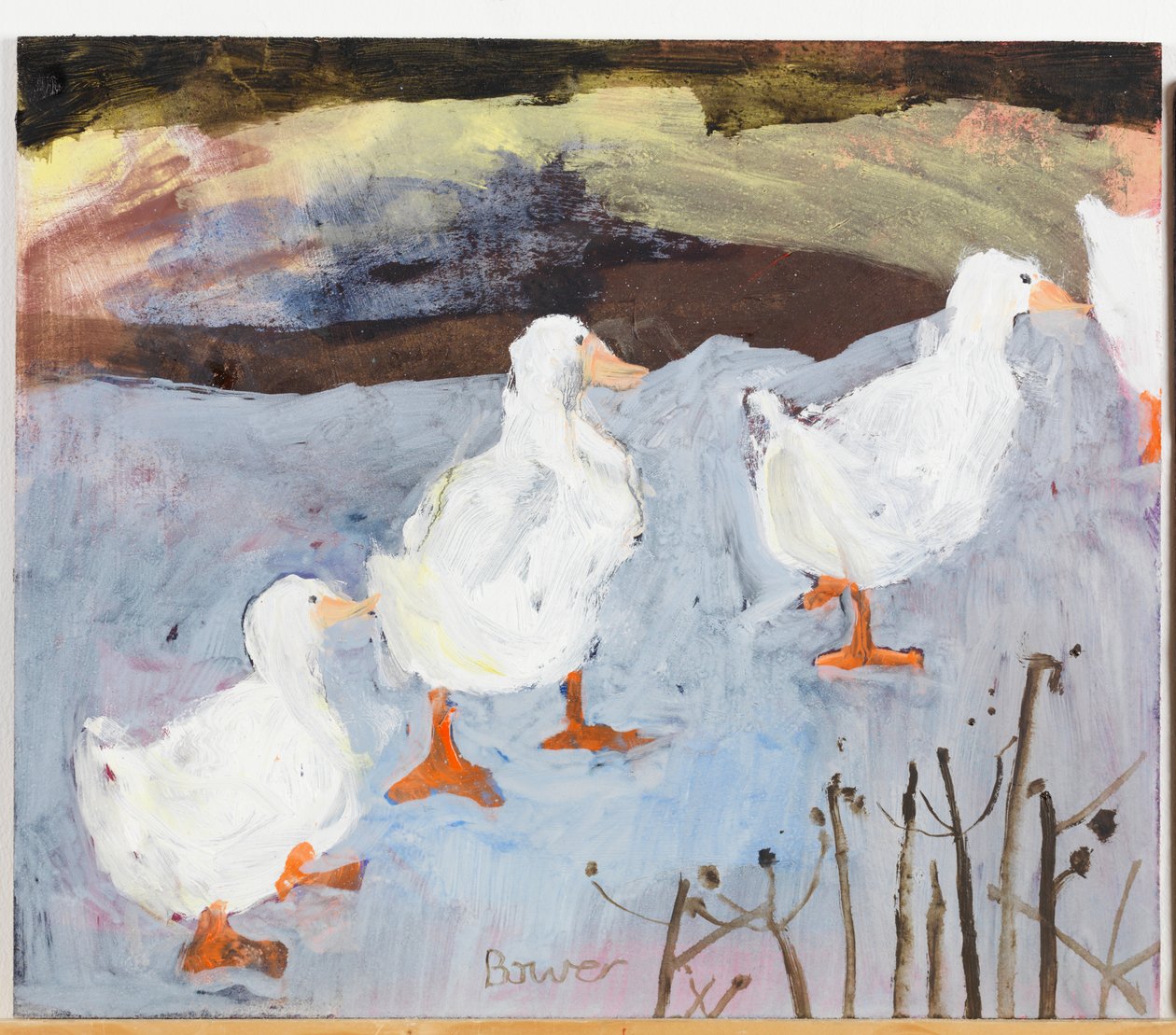 Na cienkim lodzie, 2009 autorstwa Susan Bower