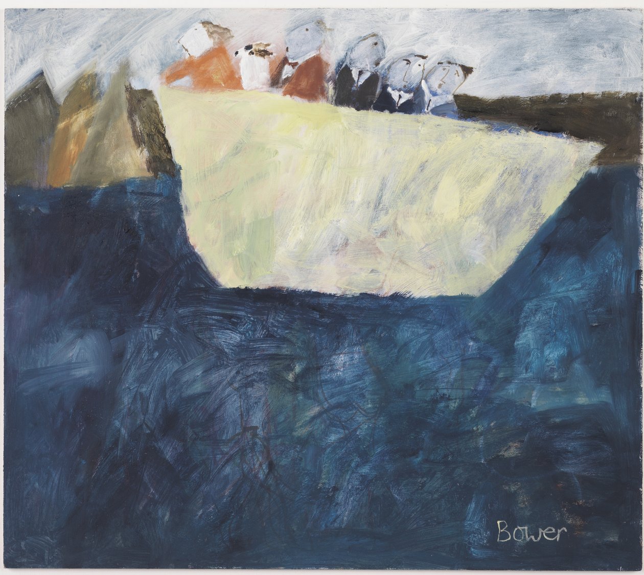 Kobieta u steru, 2007 autorstwa Susan Bower