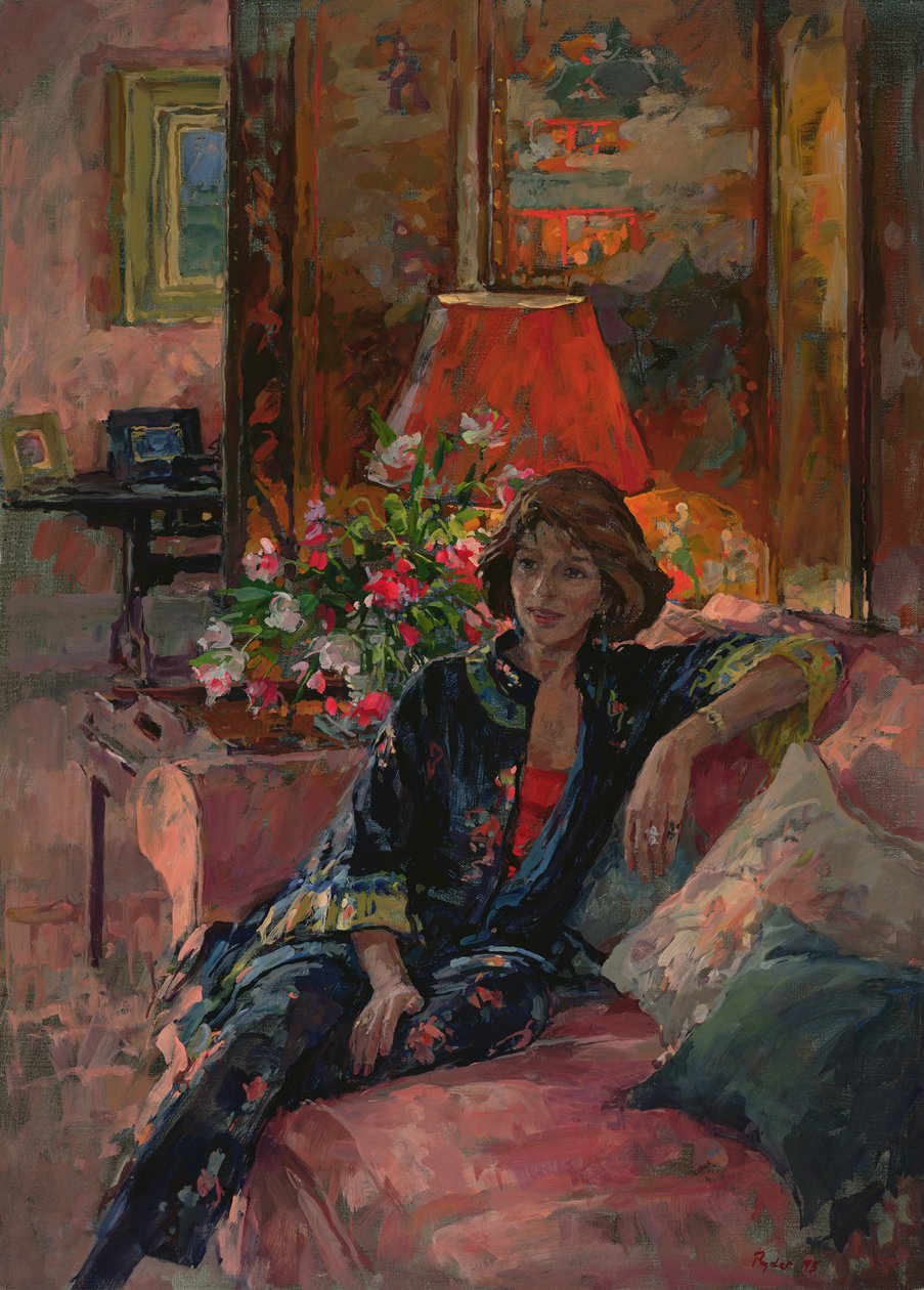 Pani Peter Hambro, 1996 r. autorstwa Susan Ryder